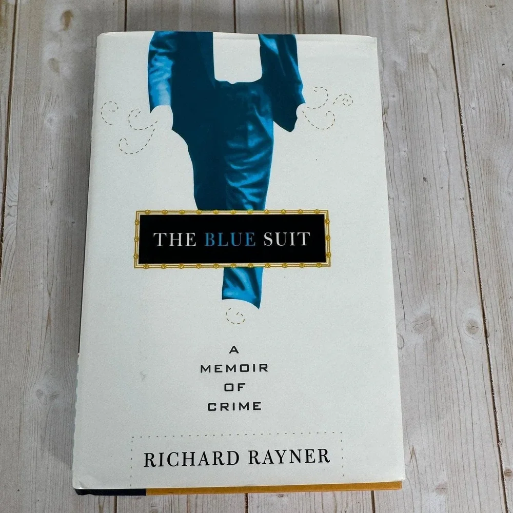 The Blue Suit Richard Rayner 1993 First Edition Signed Memoir Crime Houghton